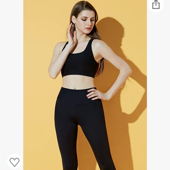 TSLA Cropped Yoga Pants with Hidden/Side Pocket - Picture 4 of 5